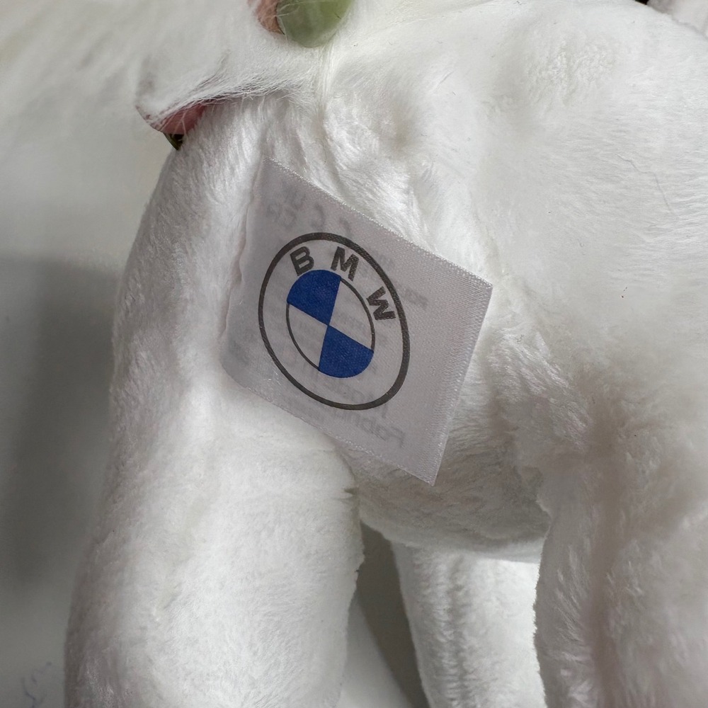 BMW Pegasus Peggy Plush White Grey Horse Wings 80 45 5 A7E 4B6 New With Tags - Picture 7 of 9